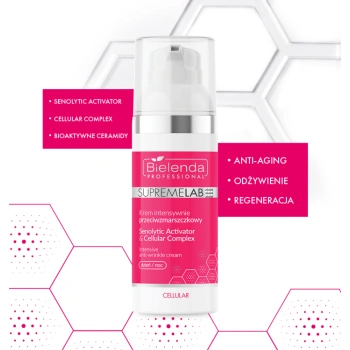 BIELENDA PROESSIONAL Krem intensywnie przeciwzmarszczkowy Senolytic Activator & Cellular Complex 50 ml
