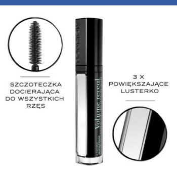 BOURJOIS TUSZ DO RZĘS VOLUME REVEAL 23 WATERPROOF BLACK