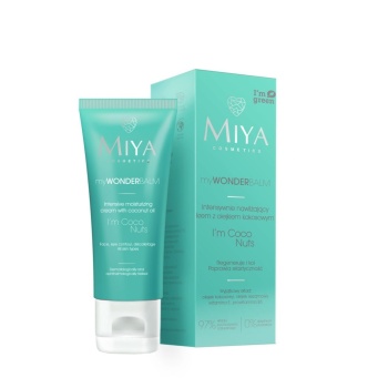 MIYA COSMETICS INTENSYWNIE NAWILŻAJACY KREM Z OLEJEM KOKOSOWYM