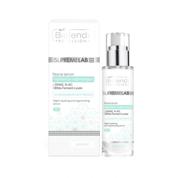 BIELENDA PROFESSIONAL Nocne serum naprawczo – regenerujące z DMAE, N-AG, Bifida Ferment Lysate