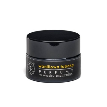 MIODOWA MYDLARNIA PERFUMY W WOSKU PSZCZELIM WANILIOWA TABAKA