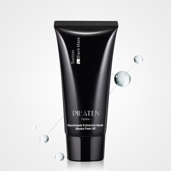 PIL'ATEN BLACK MASK MASKA DO TWARZY PEEL - OFF USUWAJĄCA ZASKÓRNIKI OCZYSZCZAJĄCA PORY CZARNA TUBKA 60 ML
