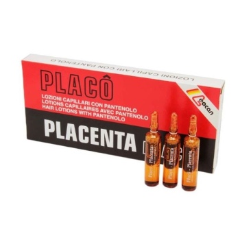 AMPUŁKI PLACENTA PLACO NA POROST WŁOSÓW 12 X 10ML