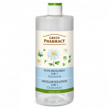 GREEN PHARMACY PŁYN MICELARNY 3w1 RUMIANEK