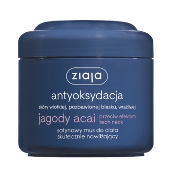 ZIAJA JAGODY ACAI SATYNOWY MUS DO CIAŁA
