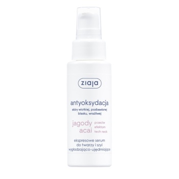 ZIAJA JAGODY ACAI WYGŁADZAJĄCE SERUM DO TWARZY