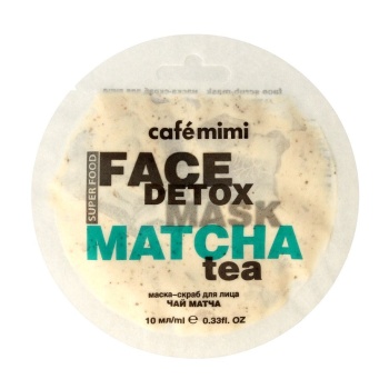 CAFE MIMI MASECZKA SCRUB DO TWARZY MATCHA I ALOES