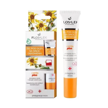 FLOSLEK Żel do powiek i pod oczy z arniką PLUS 15 ml