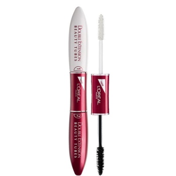 LOREAL TUSZ DO RZĘS DOUBLE EXTENSION BEAUTY TUBES BLACK