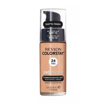 REVLON COLORSTAY 24HRS PODKŁAD Z POMPKĄ DO CERY TŁUSTEJ I MIESZANEJ 240 MEDIUM BEIGE 30 ml