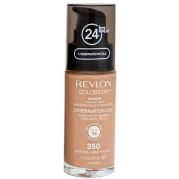 REVLON COLORSTAY 24HRS PODKŁAD Z POMPKĄ DO CERY TŁUSTEJ I MIESZANEJ 350 RICH TAN 30 ml