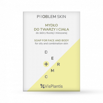 VIS PLANTIS Problem Skin - mydło dziegciowe do twarzy i ciała do skóry tłustej i mieszanej 70 g