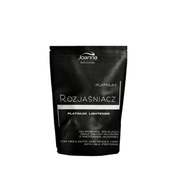 JOANNA PROFESIONALNA PLATINUM LIGHTENER - ROZJAŚNIACZ Z PROTEINAMI JEDWABIU 450 g