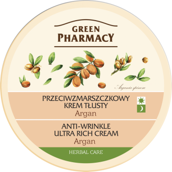 GREEN PHARMACY PRZECIWZMARCZKOWY KREM DO TWARZY ARGAN