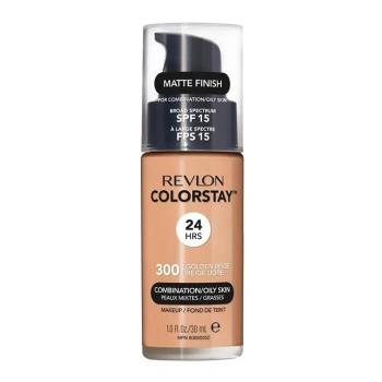 REVLON COLORSTAY 24HRS PODKŁAD Z POMPKĄ DO CERY TŁUSTEJ I MIESZANEJ 300 GOLDEN BEIGE 30 ml