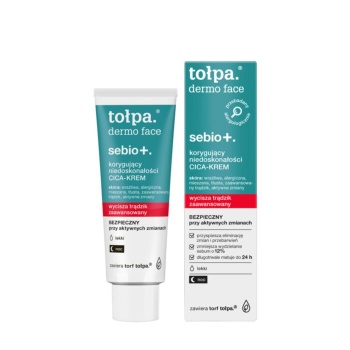 TOŁPA SEBIO + KORYGUJĄCY NIEDOSKONAŁOŚCI CICA KREM 40 ML