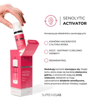 BIELENDA PROESSIONAL Krem intensywnie przeciwzmarszczkowy Senolytic Activator & Cellular Complex 50 ml