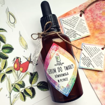 NOWA KOSMETYKA SERUM DO TWARZY RÓWNOWAGA W PŁYNIE