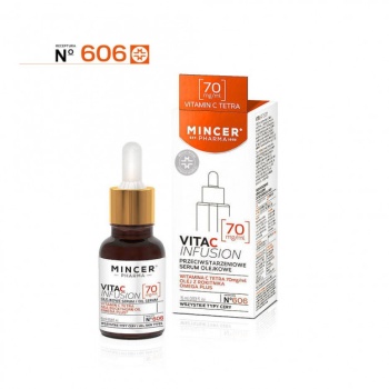 MINCER PHARMA serum do twarzy z witaminą C, Vita C Infusion 606 15 ml
