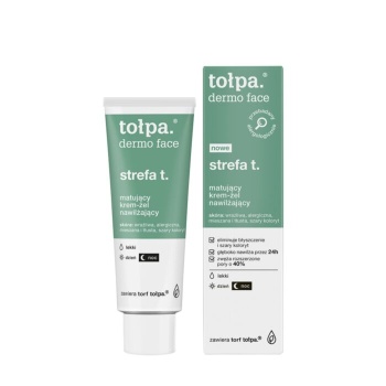 TOŁPA DERMO FACE STREFA T KREM - ŻEL NAWILŻAJĄCY DZIEŃ/NOC 40 ML