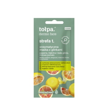 TOŁPA STREFA T. MASKA ENZYMATYCZNA Z GLINKAMI