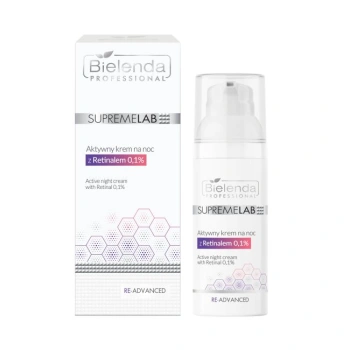 BIELENDA PROFESSIONAL Aktywny krem na noc z Retinalem 0,1%