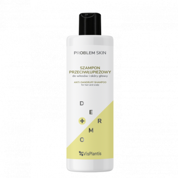 VIS PLANTIS Problem Skin - szampon dziegciowy przeciwłupieżowy do włosów i skóry głowy 400 ml
