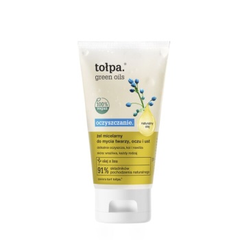TOŁPA GREEN OILS ŻEL MICELARNY DO MYCIA TWARZY OCZU I UST 150 ML