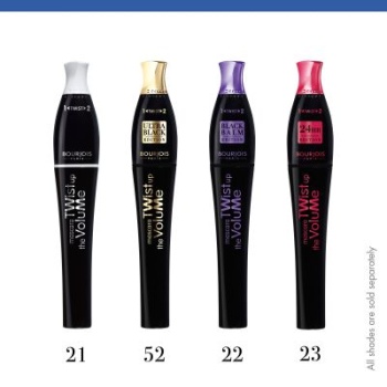 BOURJOIS TUSZ DO RZĘS TWIST UP THE VOLUME 24HR 23 BLACK