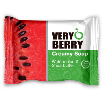 VERRY BERRY KREMOWE MYDŁO W KOSTCE ARBUZ MASŁO SHEA