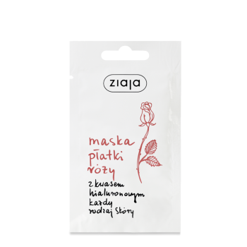 ZIAJA MASECZKA MŁODOŚCI PŁATKI RÓŻY + KWAS HIALURONOWY