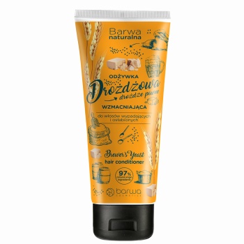 BARWA WZMACNIAJĄCA ODŻYWKA DROŻDŻOWA W TUBIE BARWA NATURALNA 200 ML