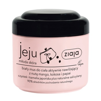 ZIAJA JEJU BIAŁY MUS DO CIAŁA MANGO,KOKOS,PAPAJA