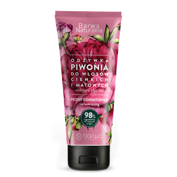 BARWA ZWIĘKSZAJĄCA OBJĘTOŚĆ ODŻYWKA PIWONIA BARWA NATURALNA 200 ML